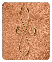 DF35-601-CP-SH-CP Copper Scroll Shimmer Copper